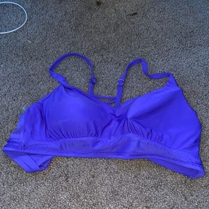 light purple bikini top